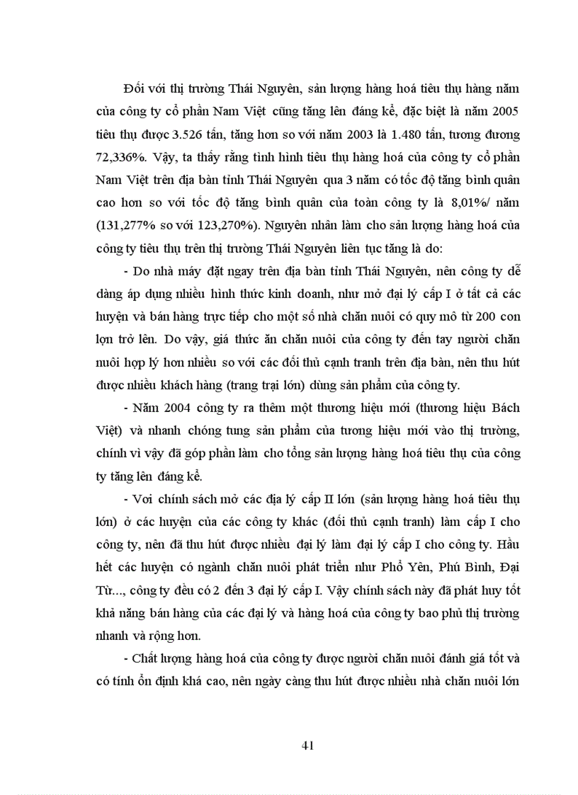 image for page Thực trạng và những giải pháp chủ yếu để phát triển thị trường thức ăn chăn nuôi của công ty cổ phần Nam Việt trên địa bàn tỉnh Thái nguyên
