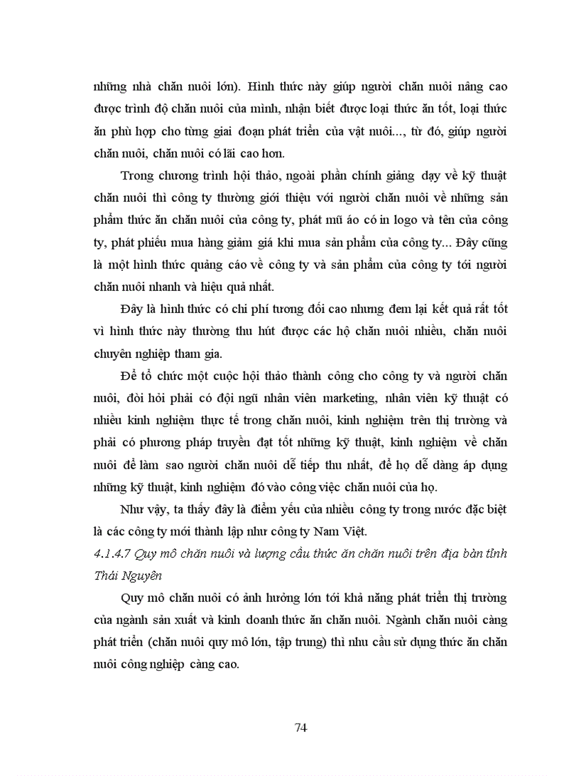 image for page Thực trạng và những giải pháp chủ yếu để phát triển thị trường thức ăn chăn nuôi của công ty cổ phần Nam Việt trên địa bàn tỉnh Thái nguyên