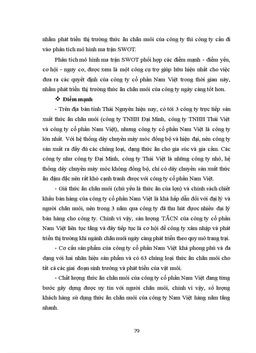 image for page Thực trạng và những giải pháp chủ yếu để phát triển thị trường thức ăn chăn nuôi của công ty cổ phần Nam Việt trên địa bàn tỉnh Thái nguyên