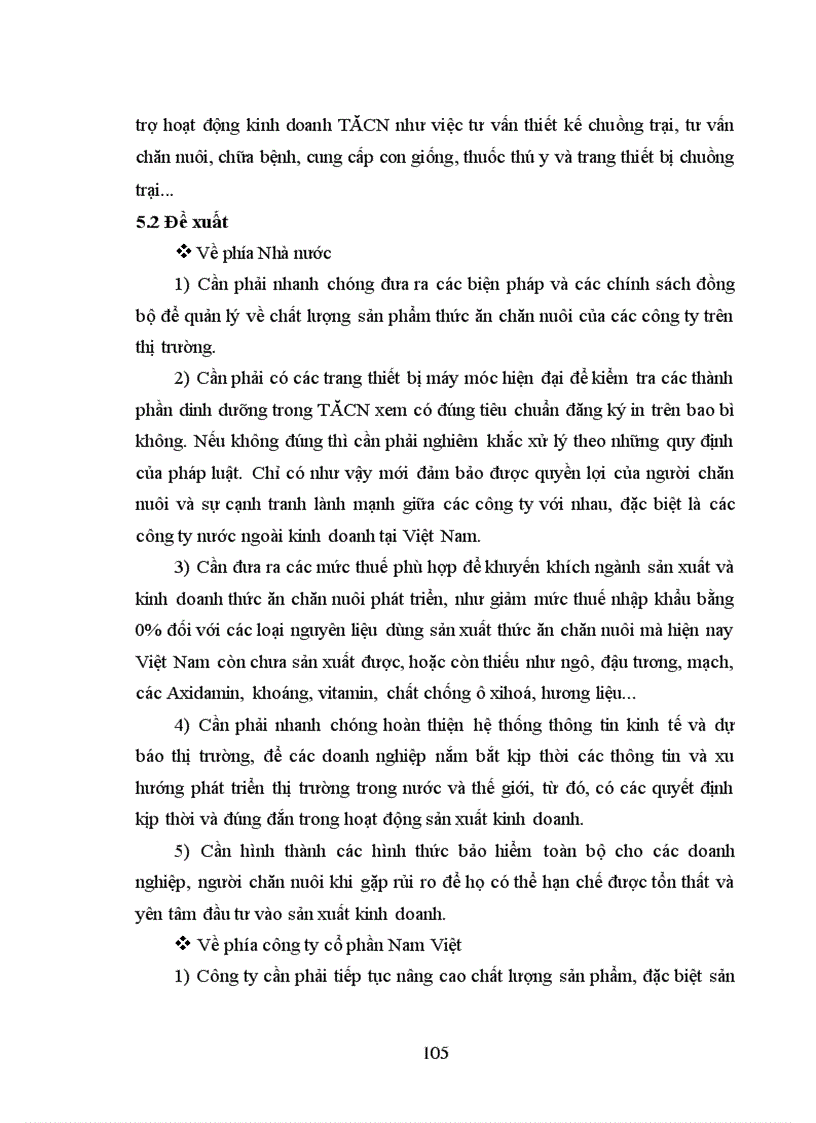 image for page Thực trạng và những giải pháp chủ yếu để phát triển thị trường thức ăn chăn nuôi của công ty cổ phần Nam Việt trên địa bàn tỉnh Thái nguyên