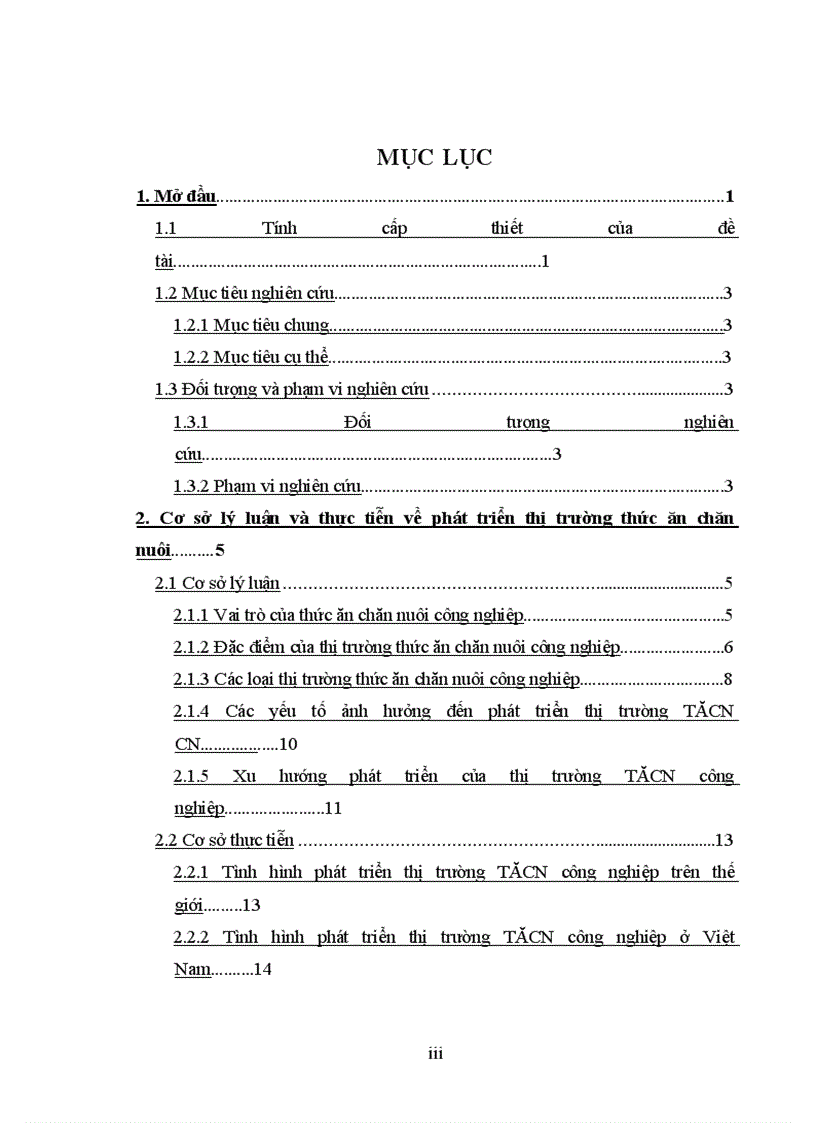 image for page Thực trạng và những giải pháp chủ yếu để phát triển thị trường thức ăn chăn nuôi của công ty cổ phần Nam Việt trên địa bàn tỉnh Thái nguyên