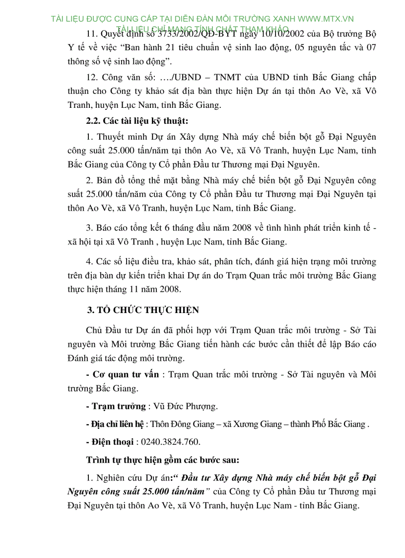 image for page DTM dự án nhà máy chế biến bột gỗ Đại Nguyên công suất 25 000 tấn năm