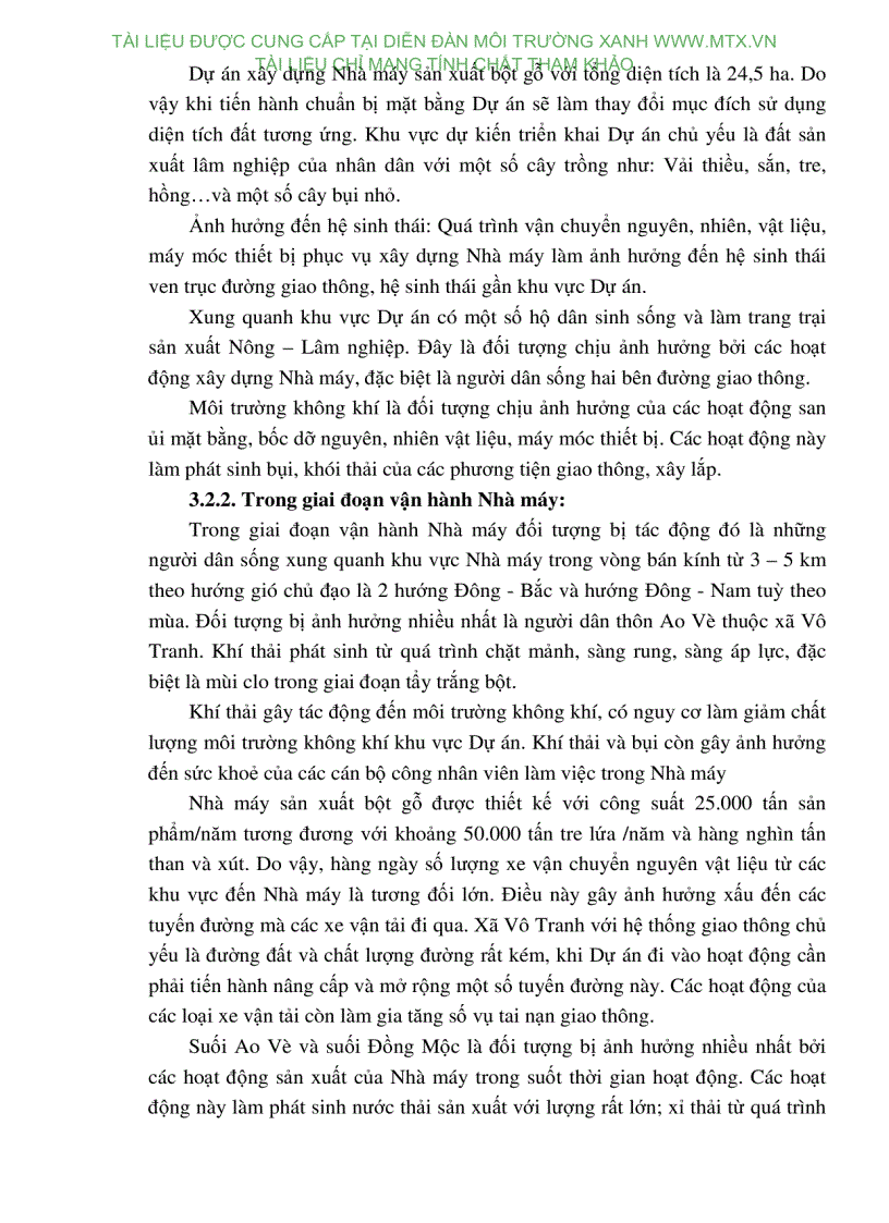image for page DTM dự án nhà máy chế biến bột gỗ Đại Nguyên công suất 25 000 tấn năm