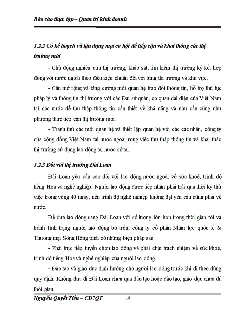image for page Hoạt động xuất khẩu lao động sang Đài Loan của Công ty cổ phần Nhân lực quốc tế Thương mại Sông Hồng