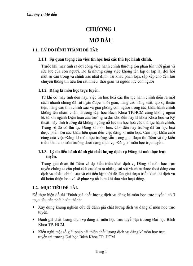 image for page Đánh giá chất lượng dịch vụ đăng ký môn học trực tuyến của trường đại học bách khoa tp hồ chí minh