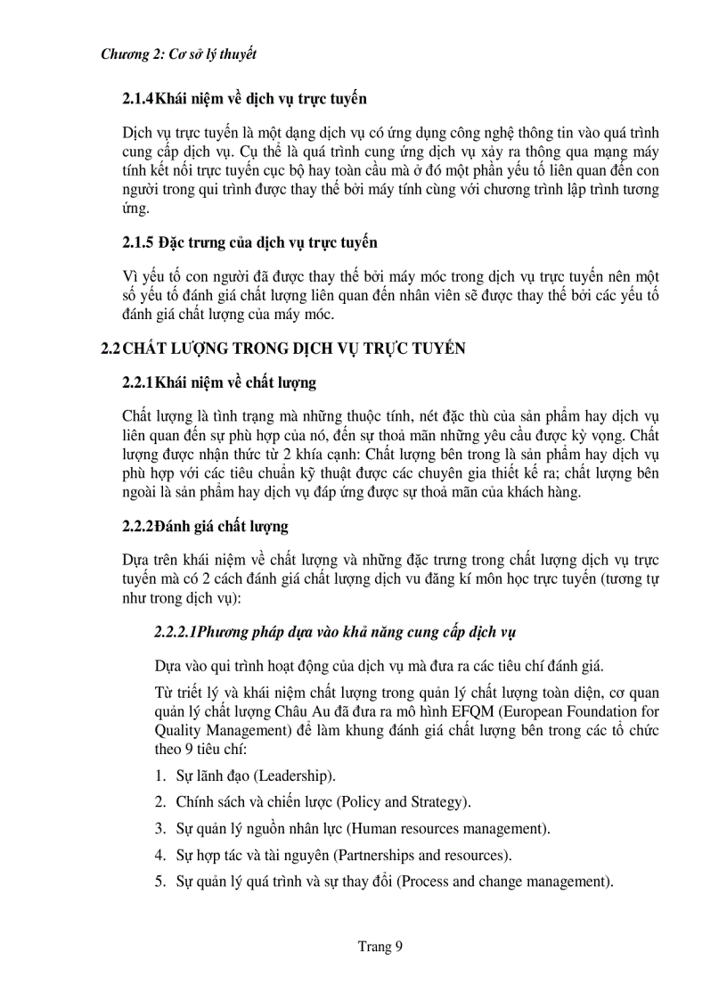 image for page Đánh giá chất lượng dịch vụ đăng ký môn học trực tuyến của trường đại học bách khoa tp hồ chí minh