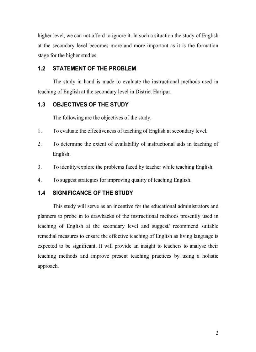 image for page Evaluation of instructional methods used in teaching of english