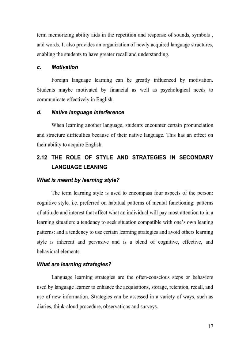 image for page Evaluation of instructional methods used in teaching of english