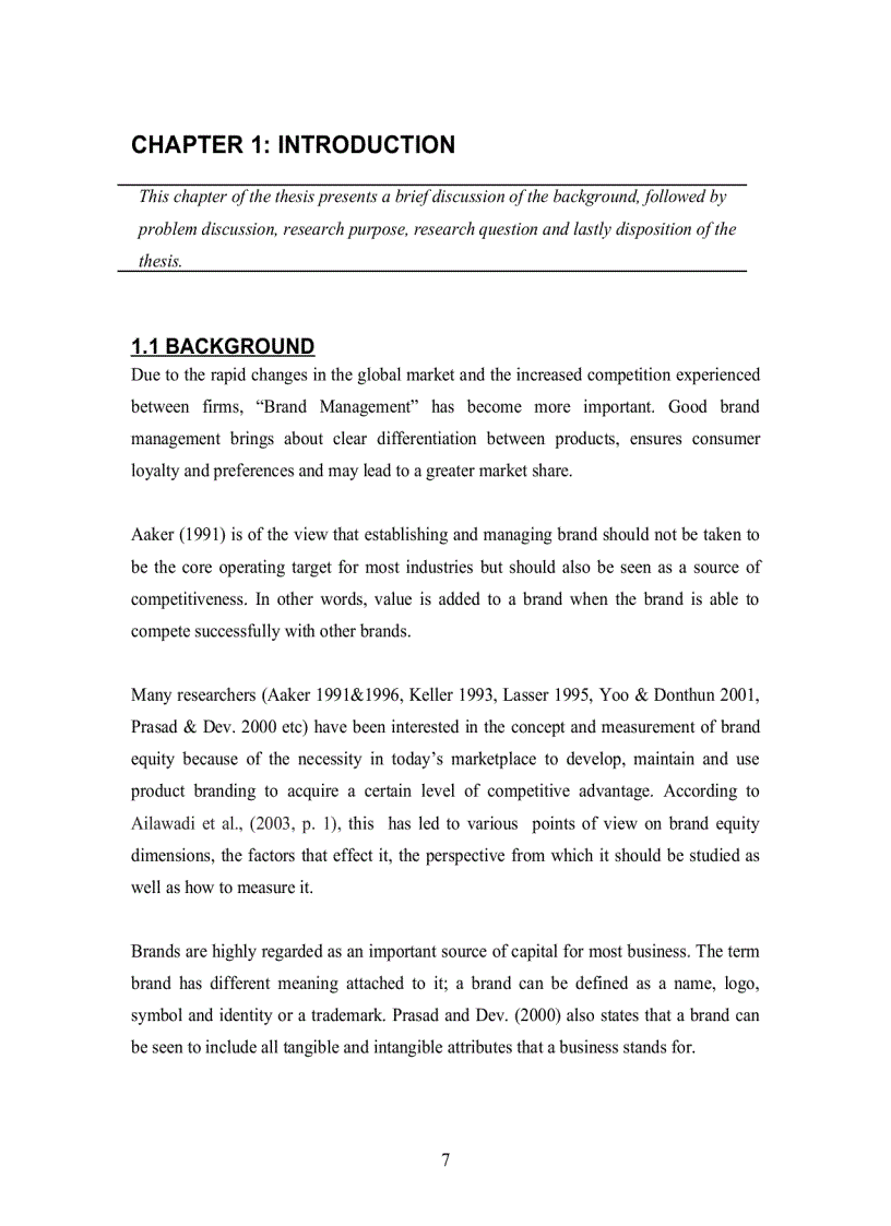 image for page Astudy to indicate the importance of consumer based brand equity on consumer perception of brand a case study of fast food restaurants