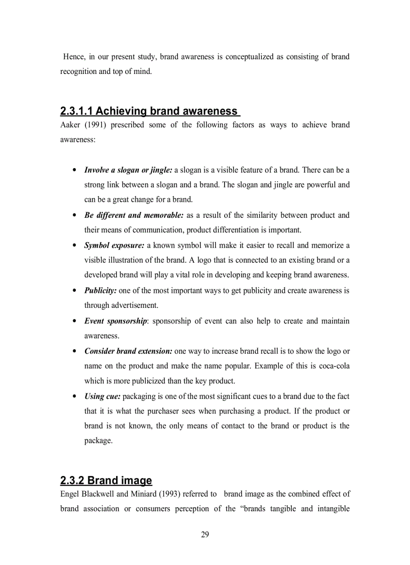 image for page Astudy to indicate the importance of consumer based brand equity on consumer perception of brand a case study of fast food restaurants