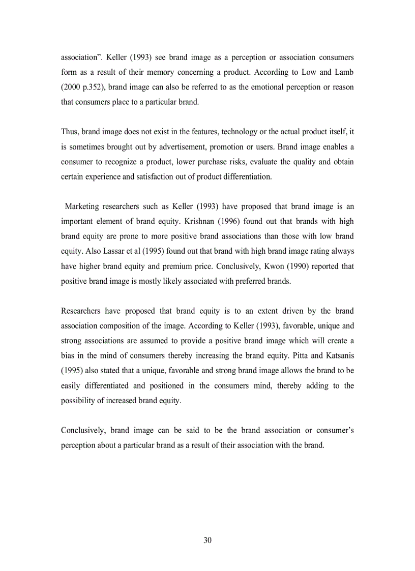 image for page Astudy to indicate the importance of consumer based brand equity on consumer perception of brand a case study of fast food restaurants