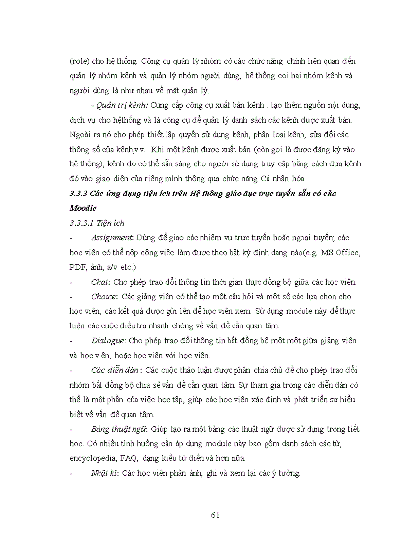 image for page Ứng dụng mã nguồn mở trong hệ thống giáo dục trực tuyến