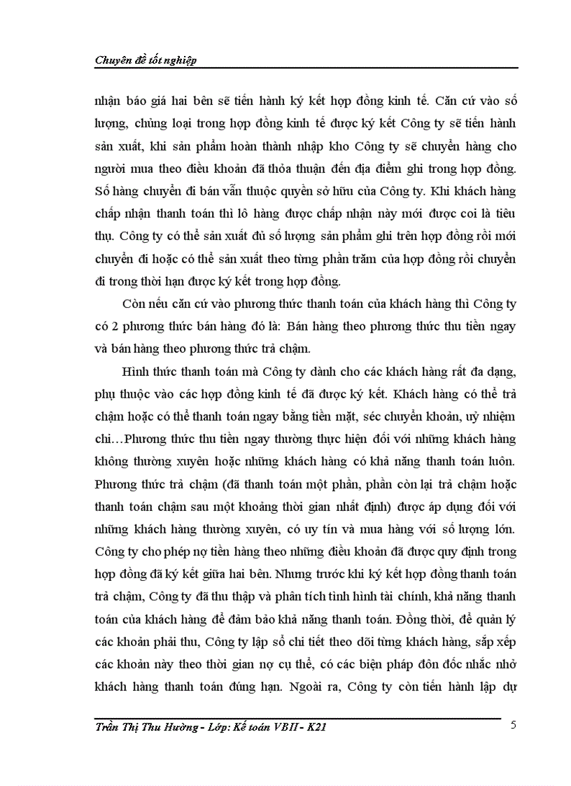 image for page Hoàn thiện kế toán bán hàng tại Công ty TNHH SD Việt Nam