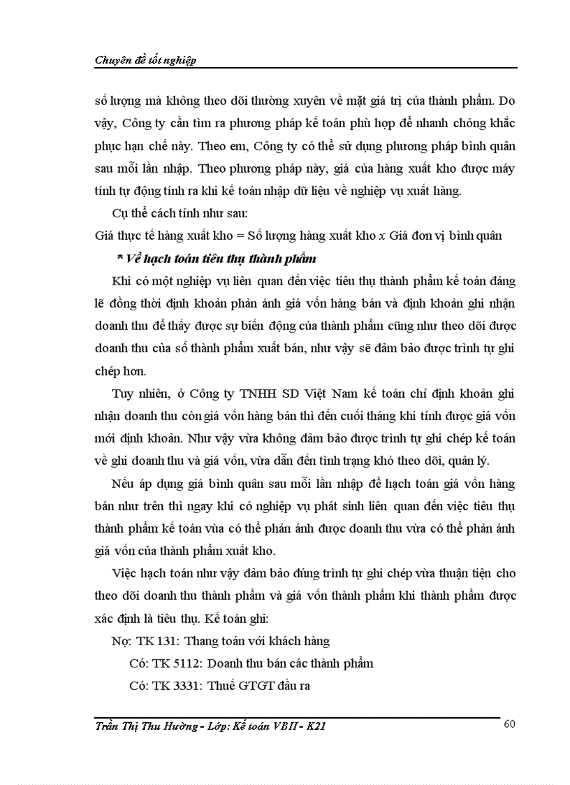 image for page Hoàn thiện kế toán bán hàng tại Công ty TNHH SD Việt Nam