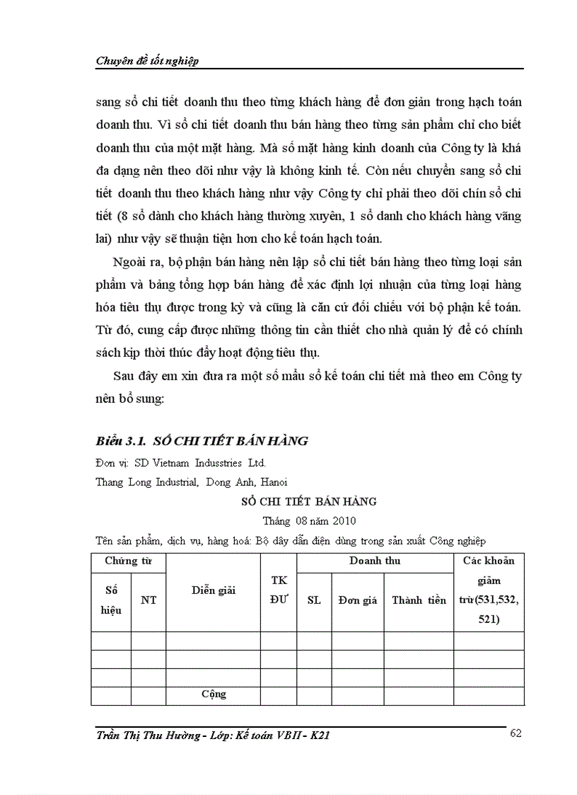 image for page Hoàn thiện kế toán bán hàng tại Công ty TNHH SD Việt Nam