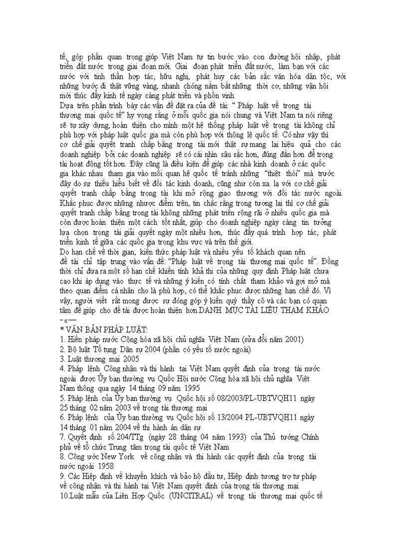 image for page Pháp luật về trọng tài thương mại quốc tế