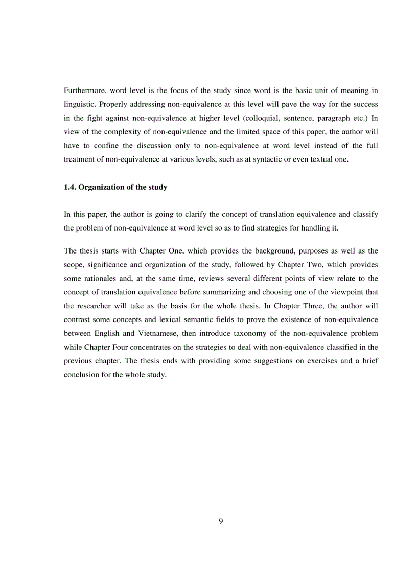 image for page Strategies to cope with non equivalence at word level in translation