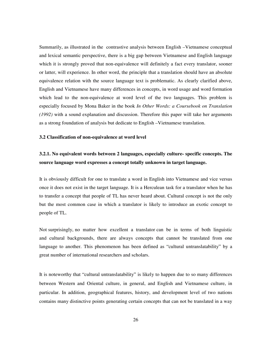 image for page Strategies to cope with non equivalence at word level in translation