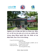 Nghiên cứu về tiếp cận Dịch vụ Chăm sóc Điều trị và Hỗ trợ cho phụ nữ và trẻ em nhiễm HIV trong cộng đồng ngừời dân tộc thiểu số tại Điện biên Kon Tum và An Giang