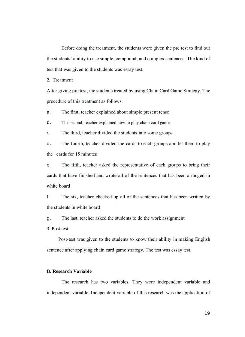 image for page How To Help Students Build English Sentence by Using the Game of Card