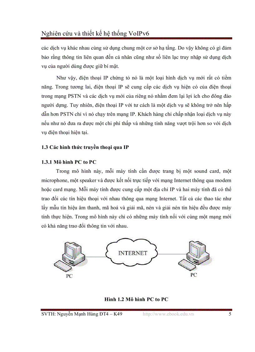 image for page Nghiên cứu và thiết kế hệ thống VoIPv6