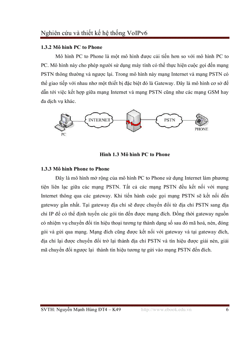 image for page Nghiên cứu và thiết kế hệ thống VoIPv6