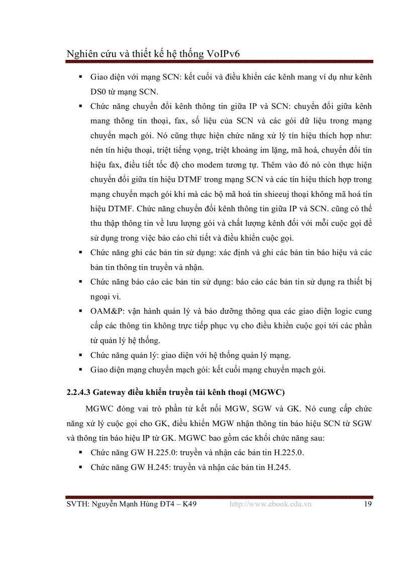 image for page Nghiên cứu và thiết kế hệ thống VoIPv6