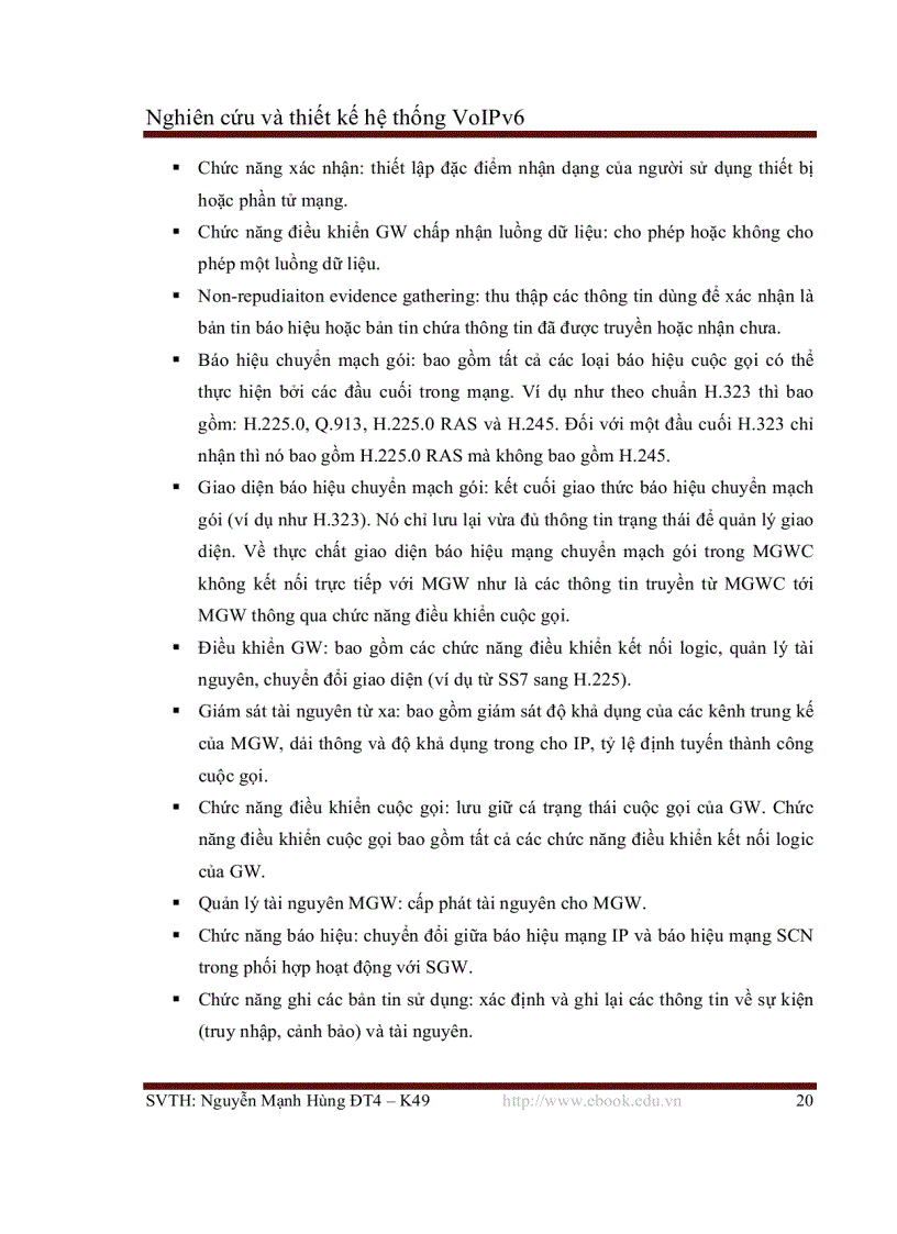 image for page Nghiên cứu và thiết kế hệ thống VoIPv6