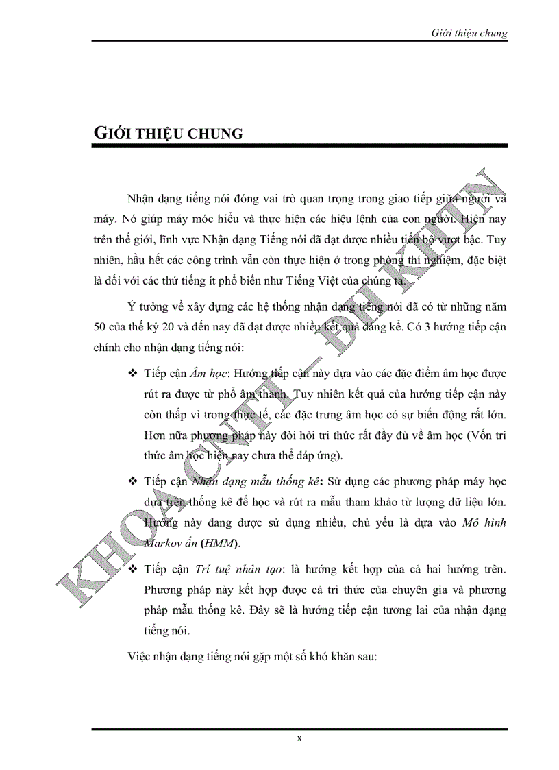 image for page Nhận dạng tiếng nói tiếng việt theo hướng tiếp cận nhận dạng âm vị tự động