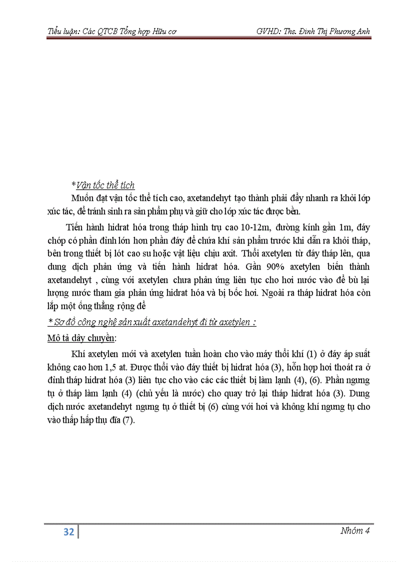 image for page Tìm hiểu về các công nghệ dây chuyền sản xuất axetandehyt