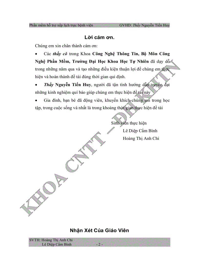 image for page Phần mềm hỗ trợ xếp lịch trực bệnh viện