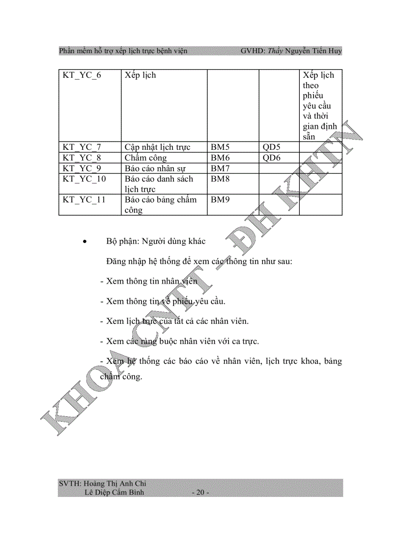 image for page Phần mềm hỗ trợ xếp lịch trực bệnh viện