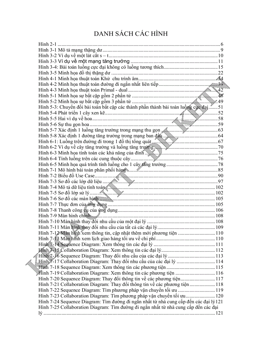 image for page Nghiên cứu một số vấn đề của lý thuyết đồ thị ứng dụng trong giải quyết một số bài toán thực tế