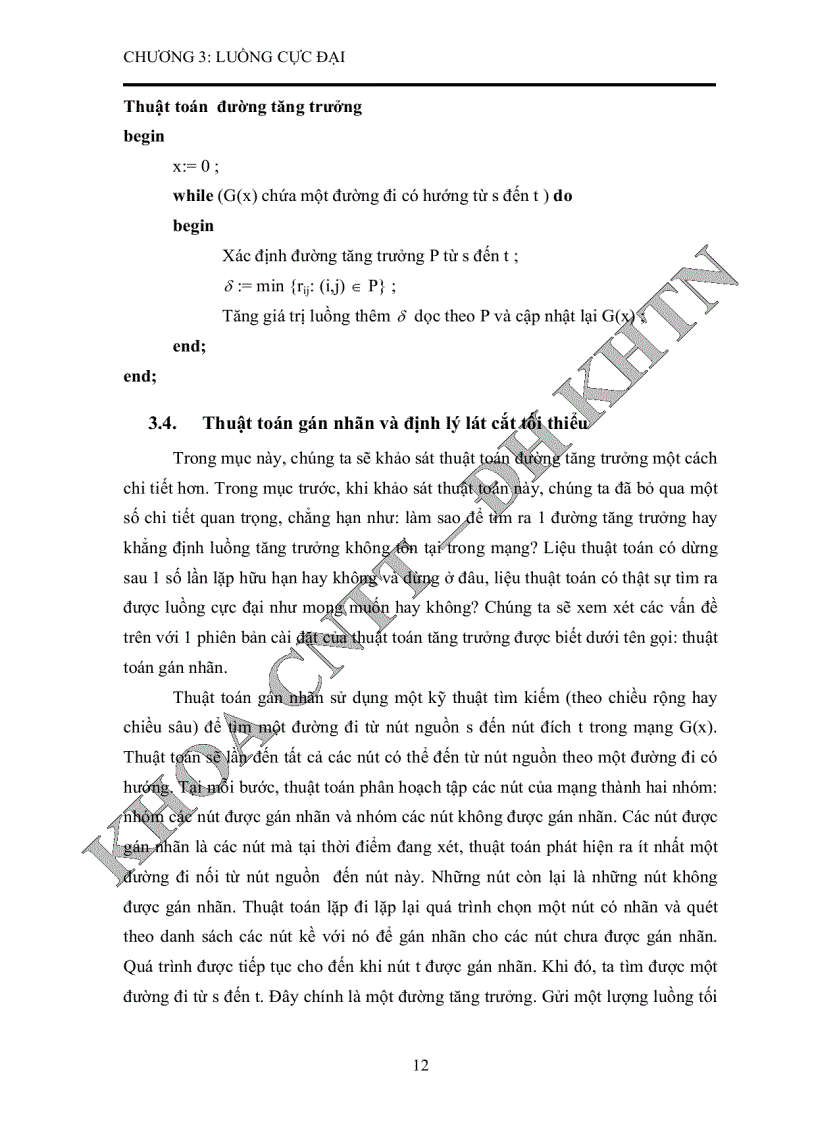image for page Nghiên cứu một số vấn đề của lý thuyết đồ thị ứng dụng trong giải quyết một số bài toán thực tế