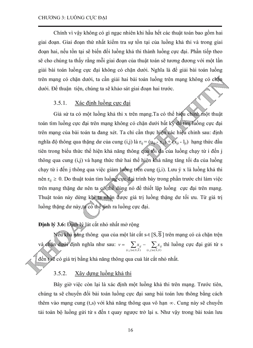 image for page Nghiên cứu một số vấn đề của lý thuyết đồ thị ứng dụng trong giải quyết một số bài toán thực tế