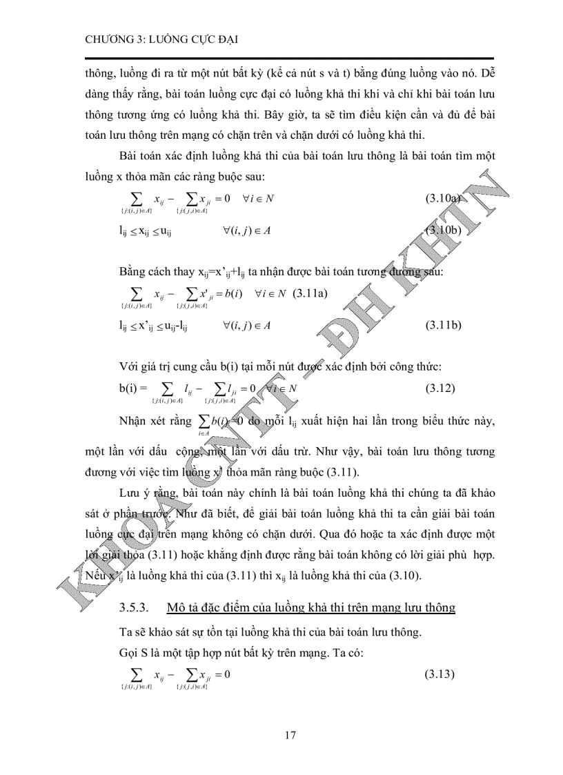 image for page Nghiên cứu một số vấn đề của lý thuyết đồ thị ứng dụng trong giải quyết một số bài toán thực tế