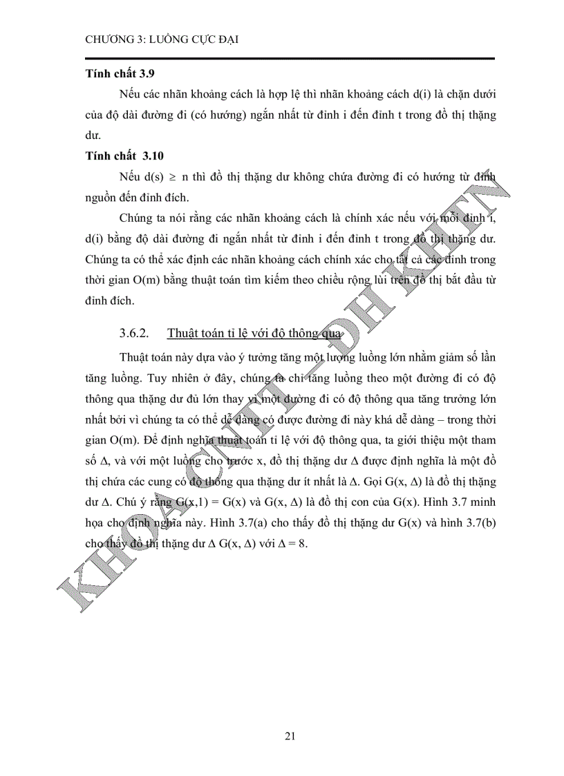 image for page Nghiên cứu một số vấn đề của lý thuyết đồ thị ứng dụng trong giải quyết một số bài toán thực tế