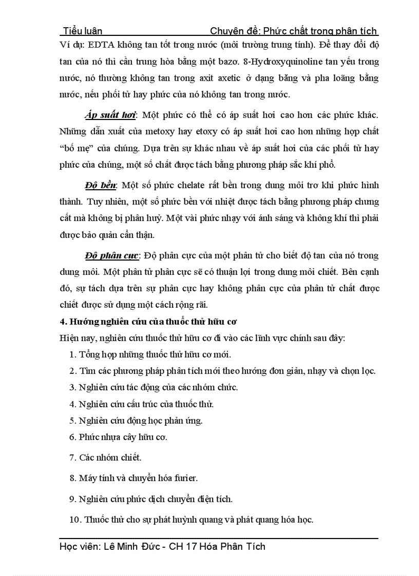 image for page Ứng dụng phân tích của sự tạo phức của thuốc thử PAR với kim loại