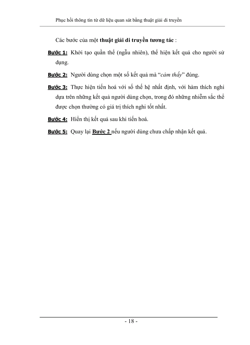 image for page Phục hồi thông tin từ dữ liệu quan sát bằng thuật giải di truyền