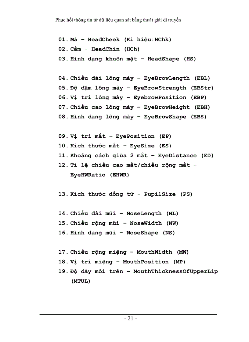 image for page Phục hồi thông tin từ dữ liệu quan sát bằng thuật giải di truyền