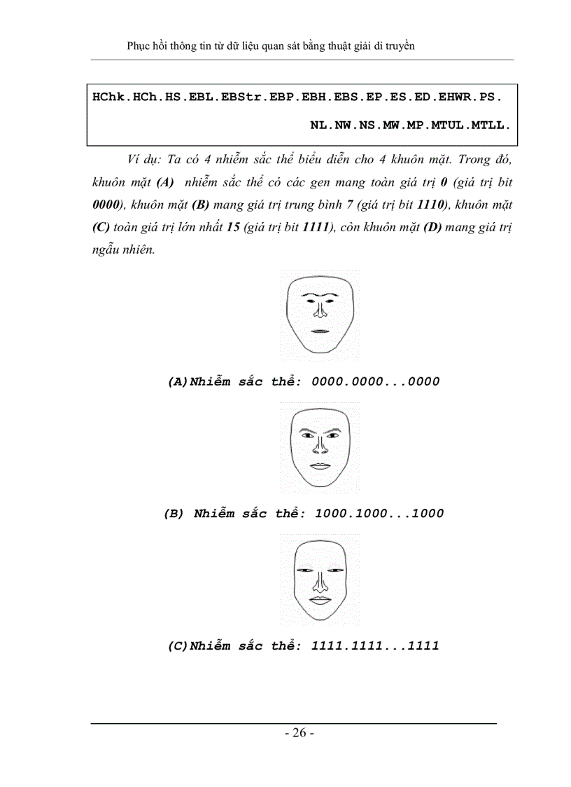 image for page Phục hồi thông tin từ dữ liệu quan sát bằng thuật giải di truyền
