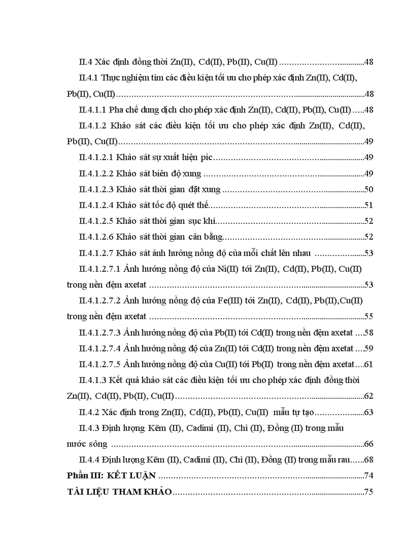image for page Xác định đồng thời hàm lượng Zn Cd Pb Cu bằng phương pháp von ampe hòa tan anot xung vi phân