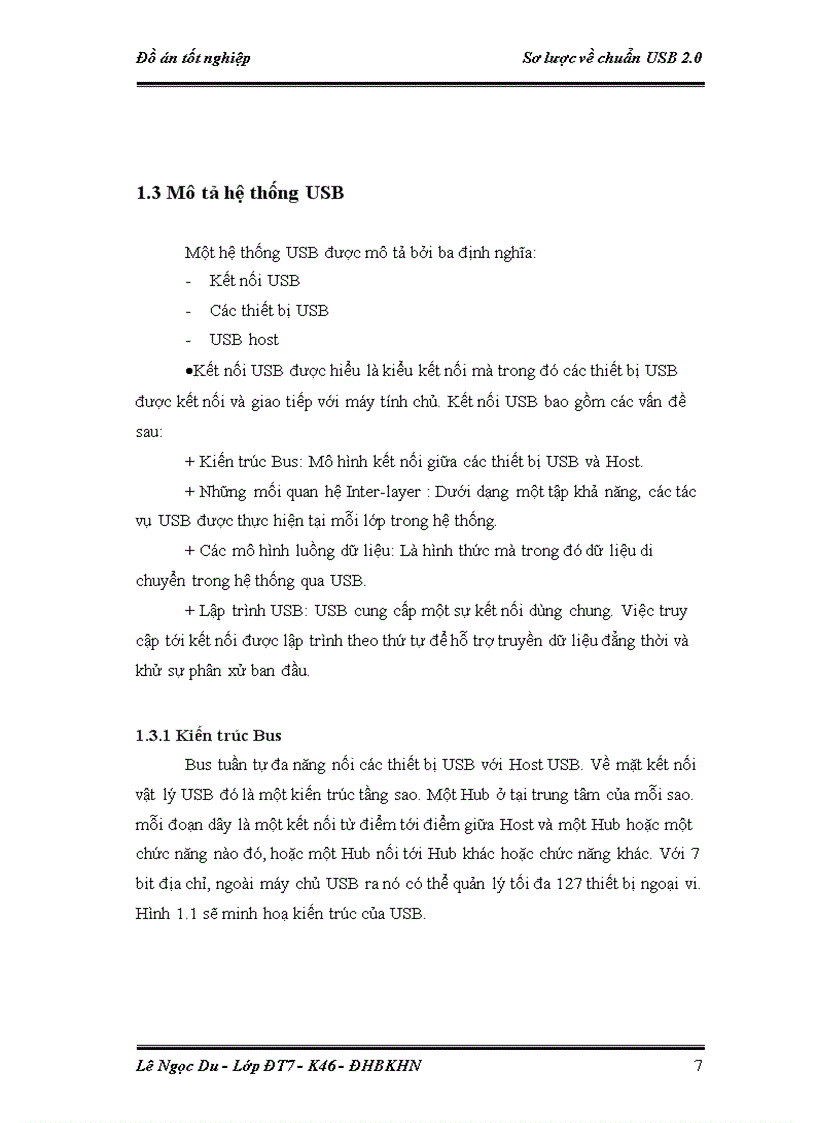 image for page Tìm hiểu về chuẩn USB 2 0 và Ứng dụng chuẩn USB để thiết kế điều khiển từ xa