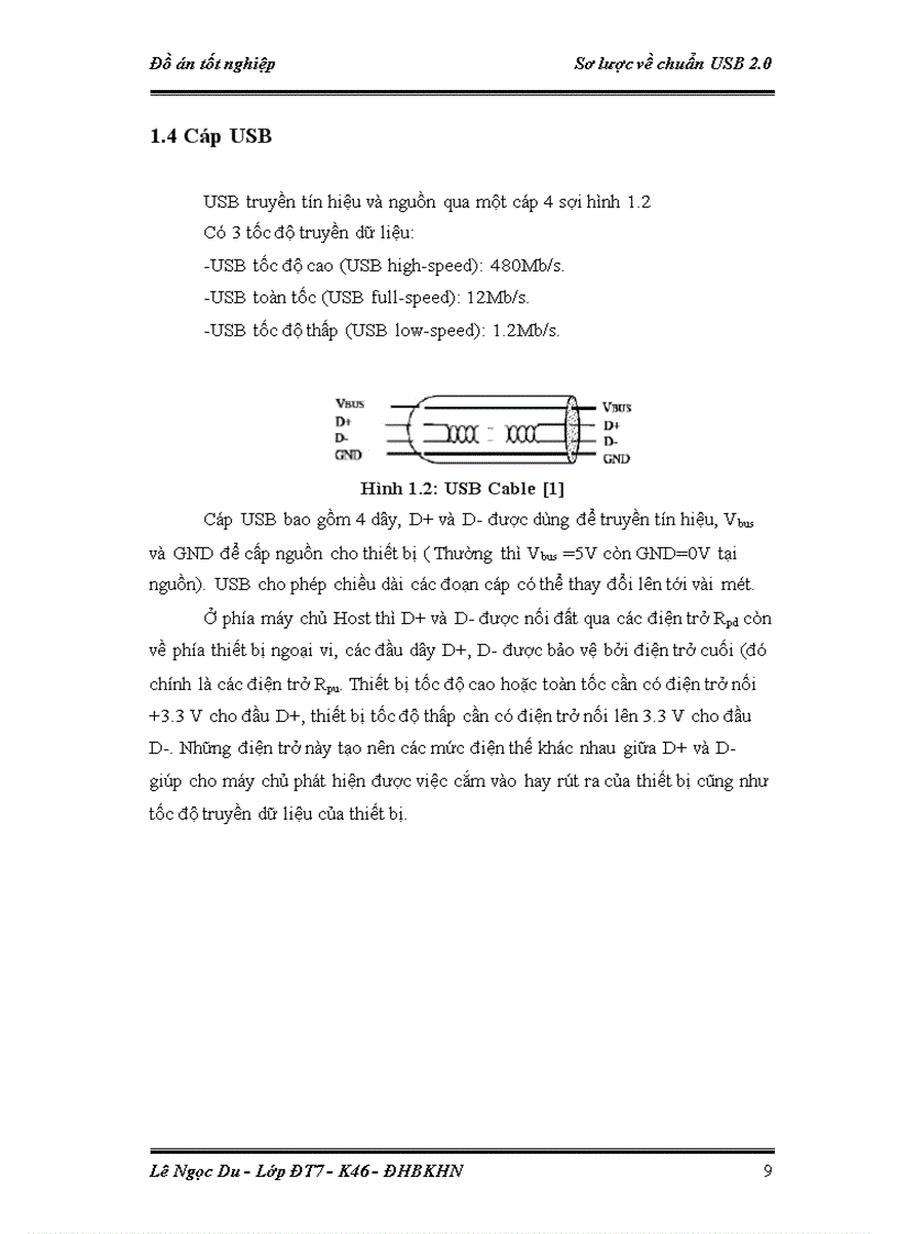 image for page Tìm hiểu về chuẩn USB 2 0 và Ứng dụng chuẩn USB để thiết kế điều khiển từ xa