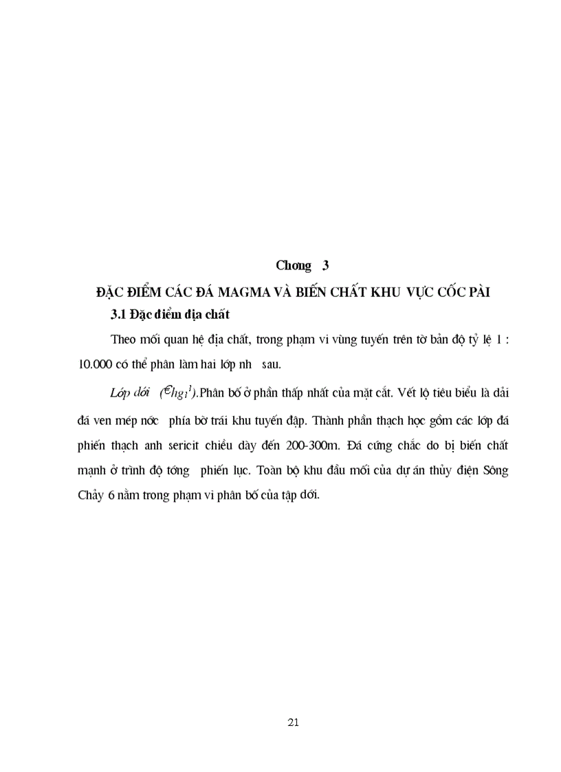 image for page Nghiên cứu đặc điểm thạch học các đá magma và biến chất khu vực thị trấn Cốc Pài huyện Xín Mần tỉnh Hà Giang phục vụ đánh giá điều kiện địa chất công trình cho thủy điện Sông Chảy 6