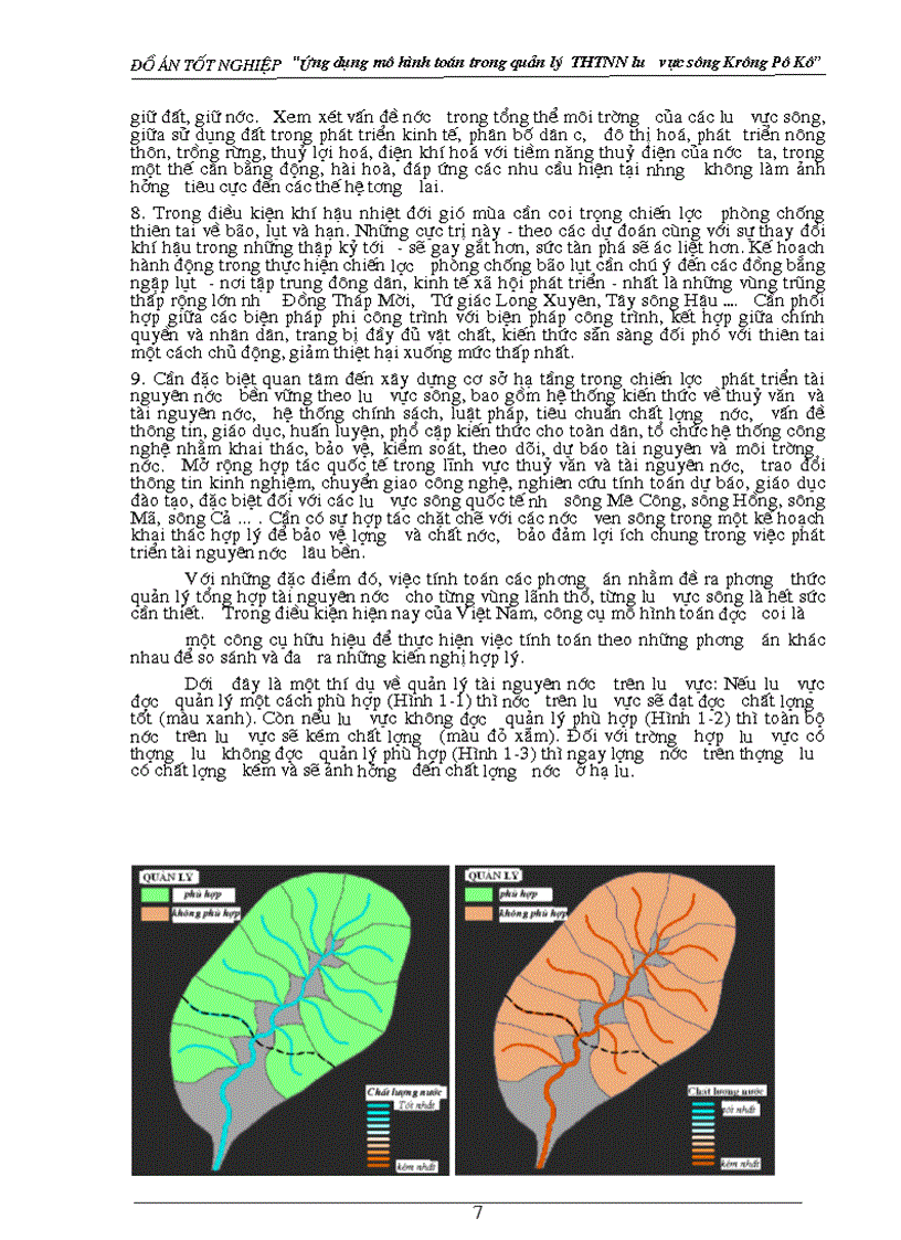 image for page Nghiên cứu ứng dụng mô hình toán trong quản lý tổng hợp tài nguyên nước lưu vực sông Krông Pô Kô