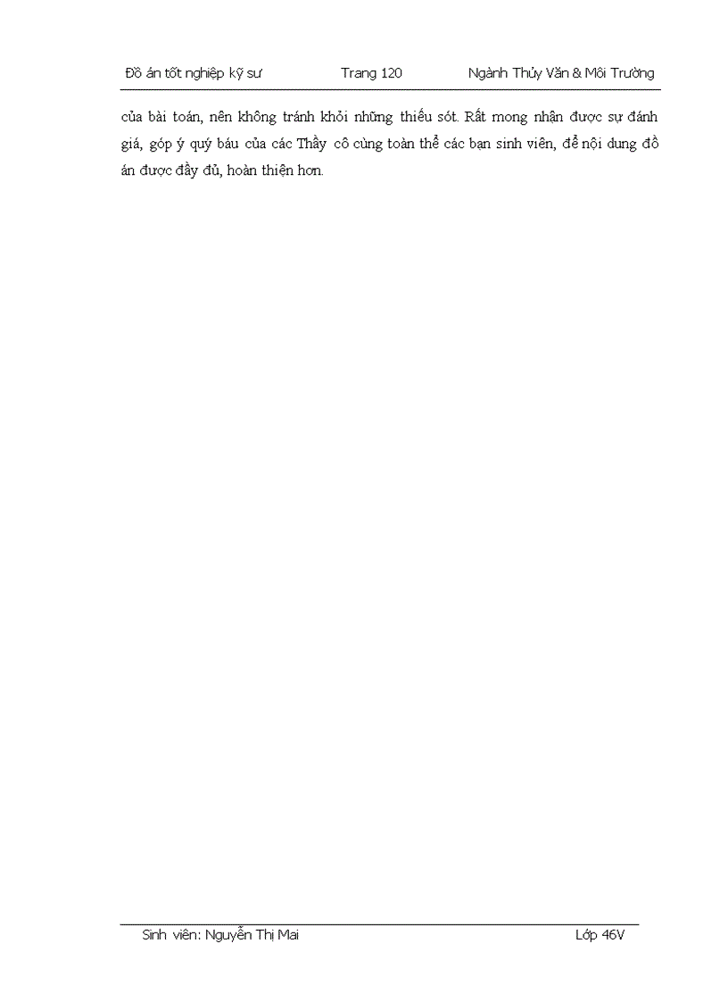 image for page Xác định hành lang thoát lũ cho đoạn sông Thái Bình chảy qua địa phận tỉnh Hải Dương từ Km26 đến Km40