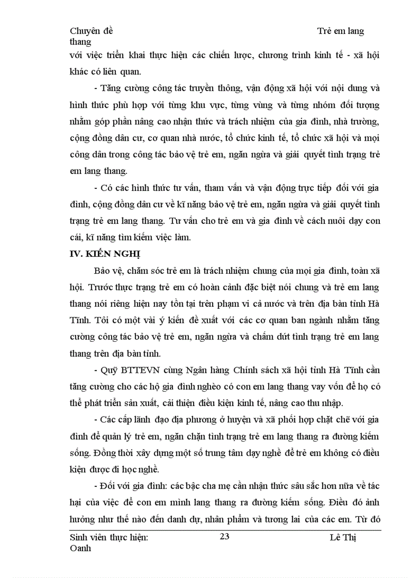 image for page Chính sách quản lí xã hội về trẻ em lang thang đường phố ở nước ta