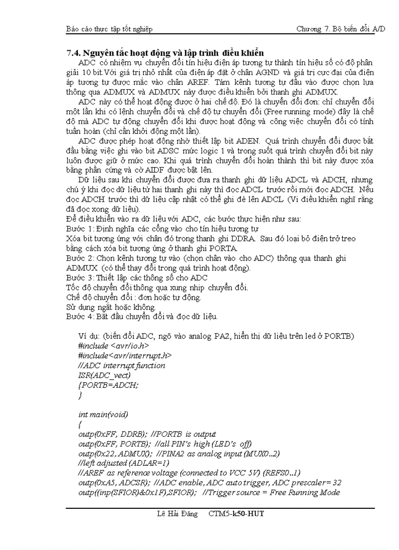 image for page Luận Văn sử dụng avr atmega16