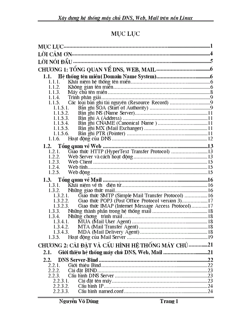 image for page Xây dựng hệ thống máy chủ DNS Web Mail trên nền Linux
